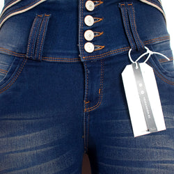 Pantalón Jean para Mujer - Verdoso (Ilusion Collection)