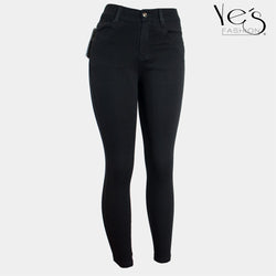 Pantalon Jean para Mujer Clásico / Color: Negro (Lee Collection)