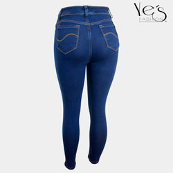 Pantalon jean para mujer clásico / color: negro (lee collection)