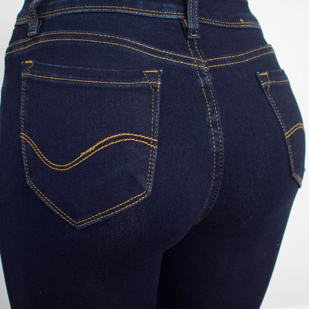 Jean para Mujer Clásico (Petroleo - Classic Skinny)