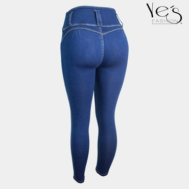 Pantalón Jean para Mujer - Azul Oscuro ( Linda Collection)