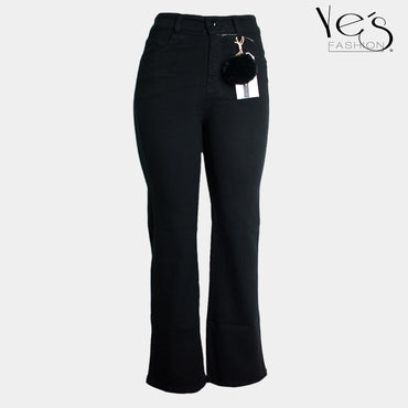 Jeans Cargo para Mujer - Negro (Wide Legs cargo Collection)