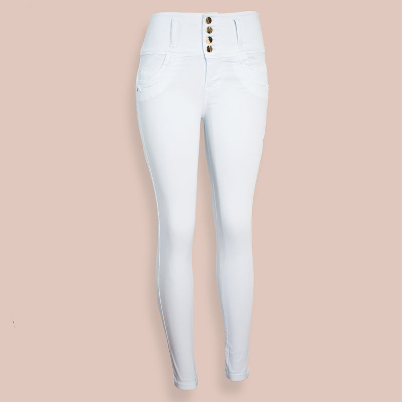 Jeans blancos de alta calidad - yes fashion
