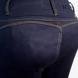 Jean de alta calidad con Tela Colombiana tipo piel de durazno y diseño Push Up - ( Colección Elegancia Urbana )