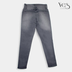 Jeans para Mujer , Plus Denim Trendy - Estilo Moderno y Tallas Extendidas ( Color Plomo)
