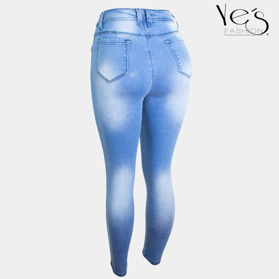 Pantalón Jean para Mujer (Colección Clásica! - Azul Claro)