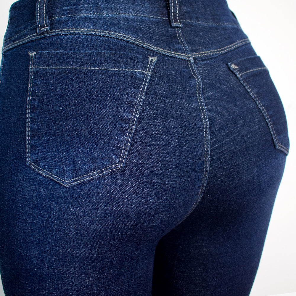 Jeans para Mujer Acampanados  ( Indigo / Flare Collection)