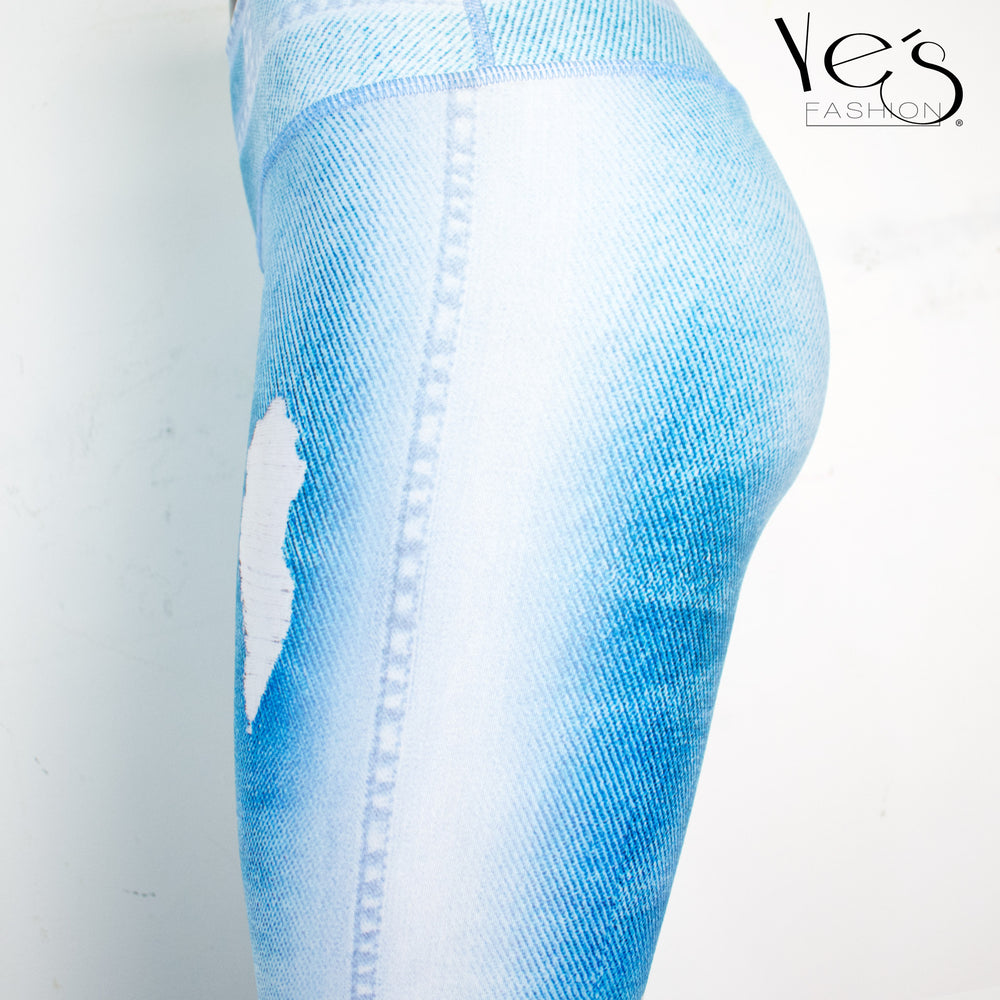 Licra para mujer - Blue Ocean  (Colombiana - New Strech Collection)