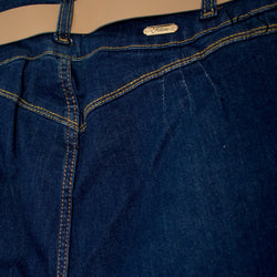 Jeans Acampanados Plus Size - Estilo Moderno con Basta Acampanada - (Color: Indigo )