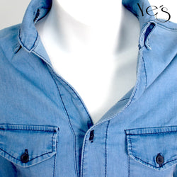 Vestido para Mujer tipo Jean - Color : Celeste - (Ilussion Collection)