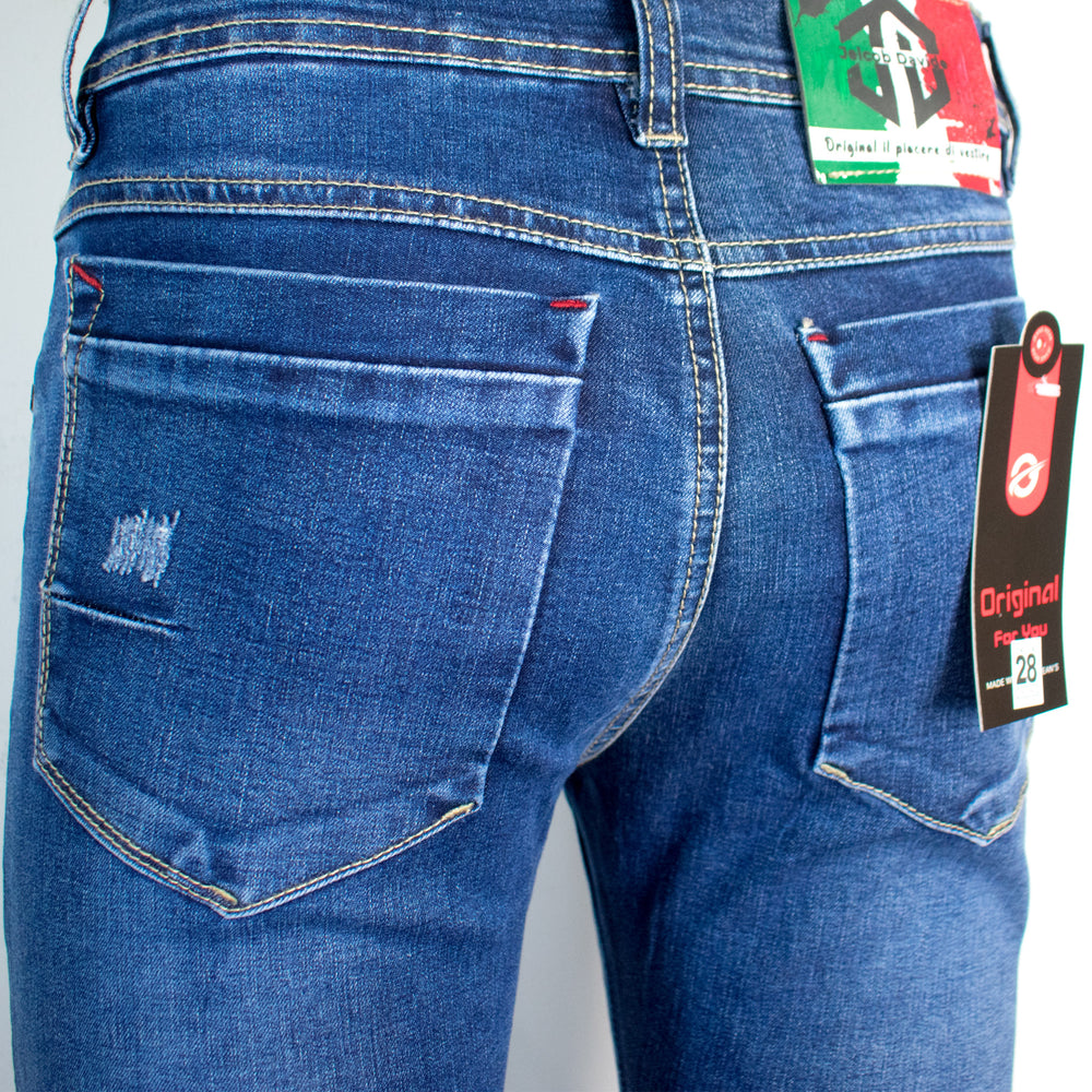 Jean para Hombre - Azul Oscuro ( Super Human Collection )