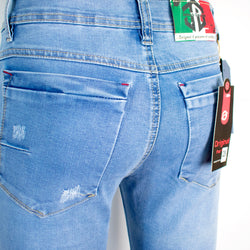 Jean para Hombre - Celeste (Super Human Collection)