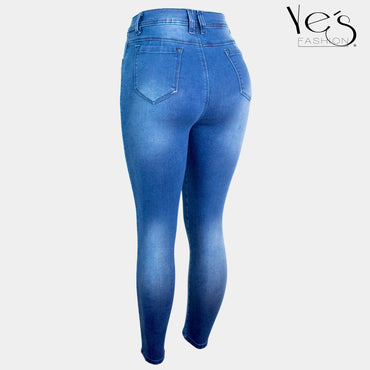 Pantalón Jean para Mujer (Colección Clásica! - Azul Tradicional)