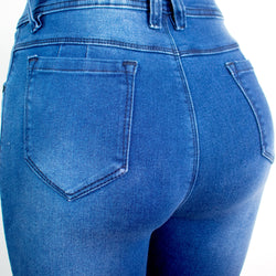 Pantalón Jean para Mujer (Colección Clásica! - Azul Tradicional)